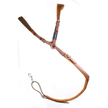 Load image into Gallery viewer, PRECISION - Leather Breastplate (for double flap saddle)
