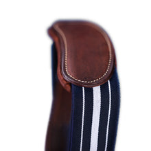 Load image into Gallery viewer, Leather & Elastic Stressless Halter