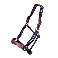 Load image into Gallery viewer, Leather & Elastic Stressless Halter