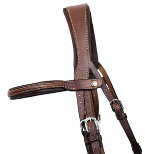 Grained Leather Flash Bridle by Antares