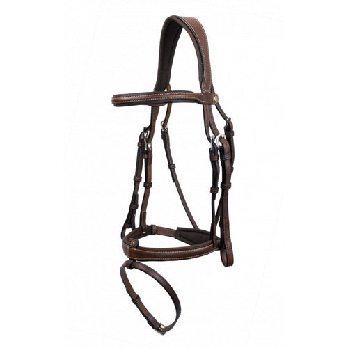 Grained Leather Flash Bridle by Antares